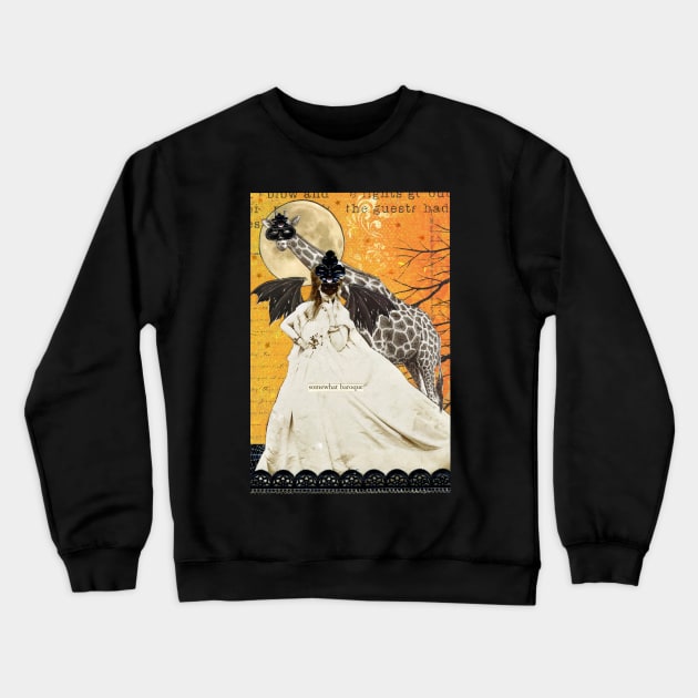 Baroque Masquerade Ball Crewneck Sweatshirt by WinonaCookie